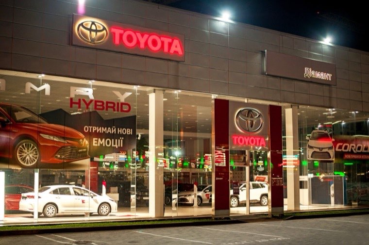 Реалізований проект «Електросервіс плюс» — Toyota «Діамант»
